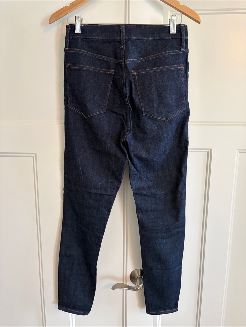 J. Crew Dark Indigo Skinny Jeans - Picture 2 of 3